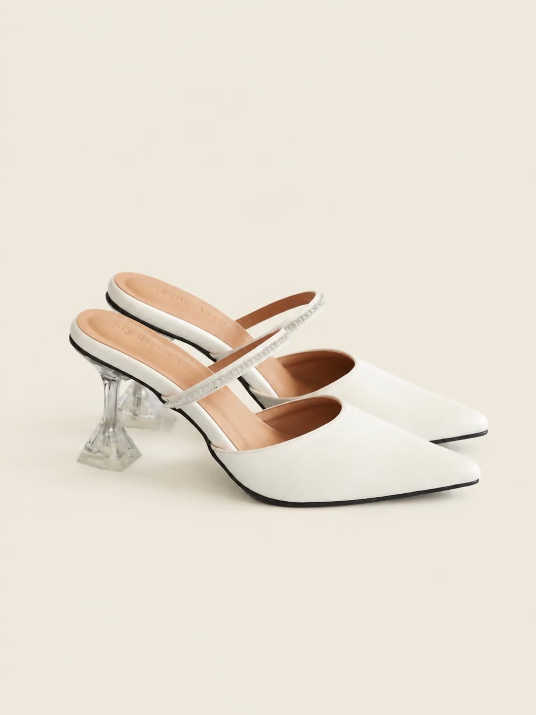 Audrey Heels - White
