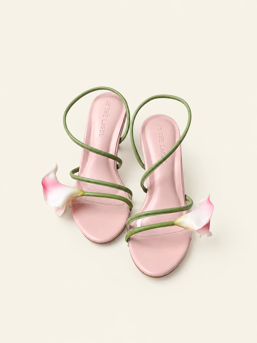 Calla Lily Heels - Pink